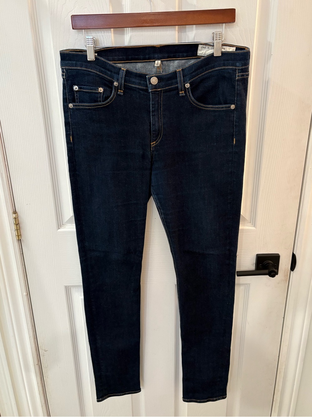 rag & bone Dark Indigo Skinny Jeans